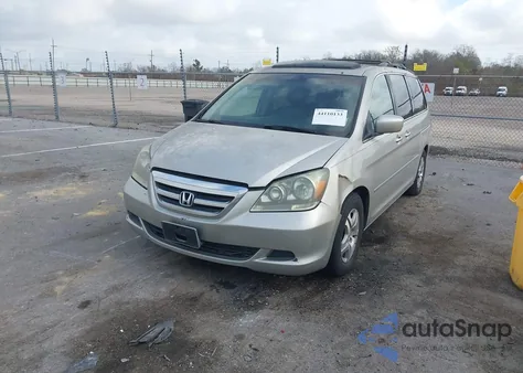 2006 Honda Odyssey Ex-L from USA, damaged, VIN 5FNRL387X6B002818